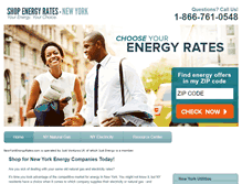 Tablet Screenshot of newyorkenergyrates.com